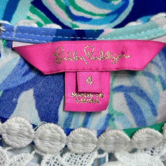 Lilly Pulitzer Nala Soft Shift Dress Party Thyme - Picture 7 of 8